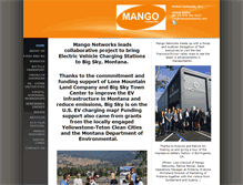 Tablet Screenshot of mangonetworks.com